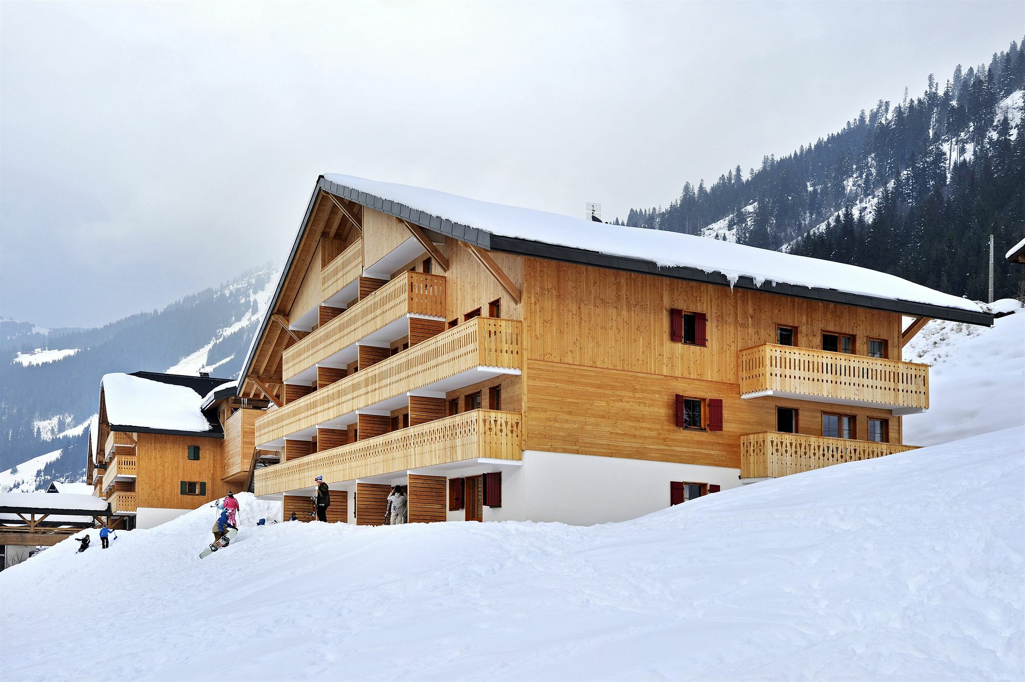Residence Nemea Le Grand Lodge Châtel Exterior photo